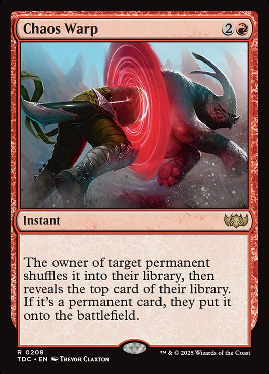 Chaos Warp front