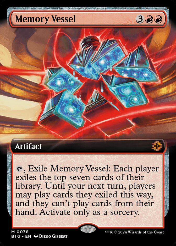 Memory Vessel front