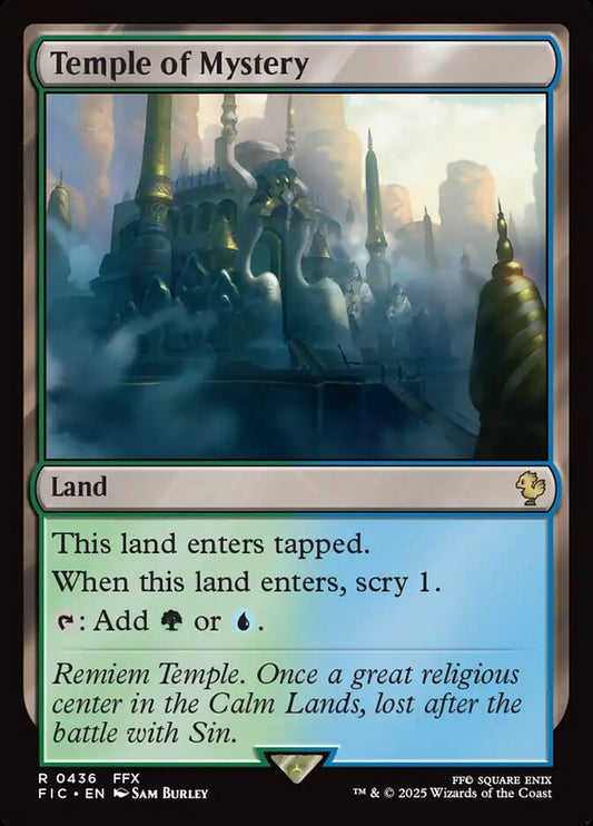 Temple of Mystery front