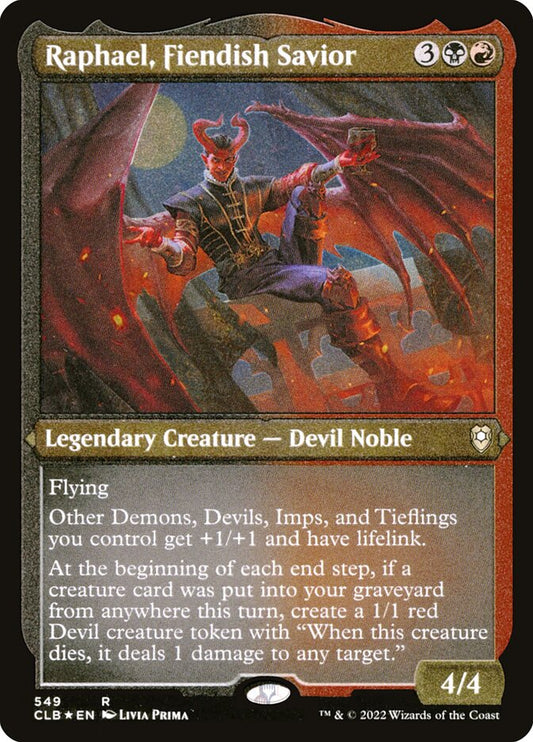 Raphael, Fiendish Savior front