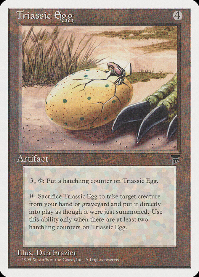 Triassic Egg front