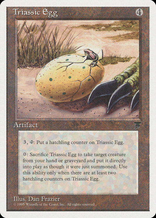 Triassic Egg front
