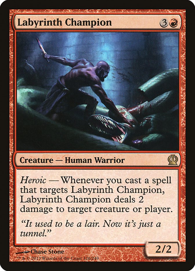 Labyrinth Champion front