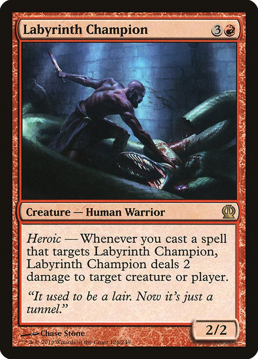 Labyrinth Champion front