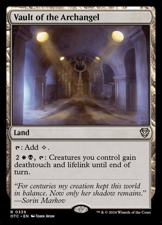 Vault of the Archangel front