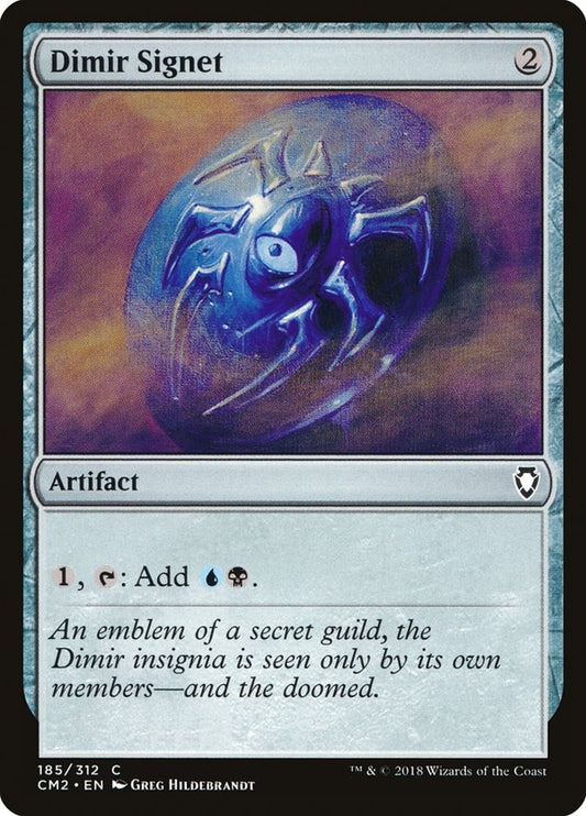 Dimir Signet front