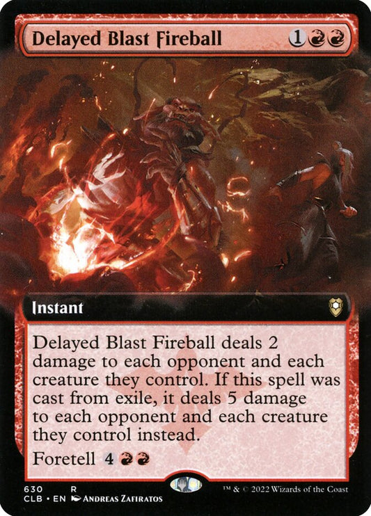Delayed Blast Fireball front