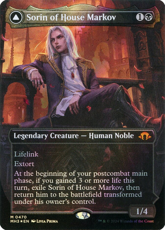 Sorin of House Markov // Sorin, Ravenous Neonate front