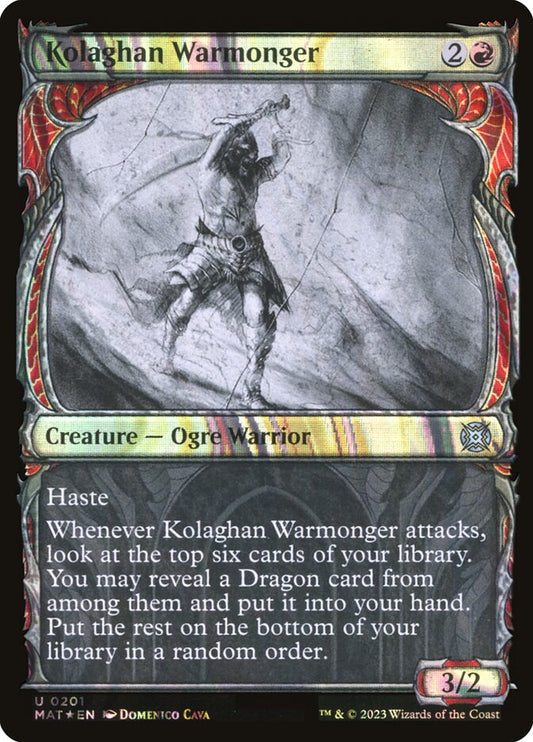 Kolaghan Warmonger front