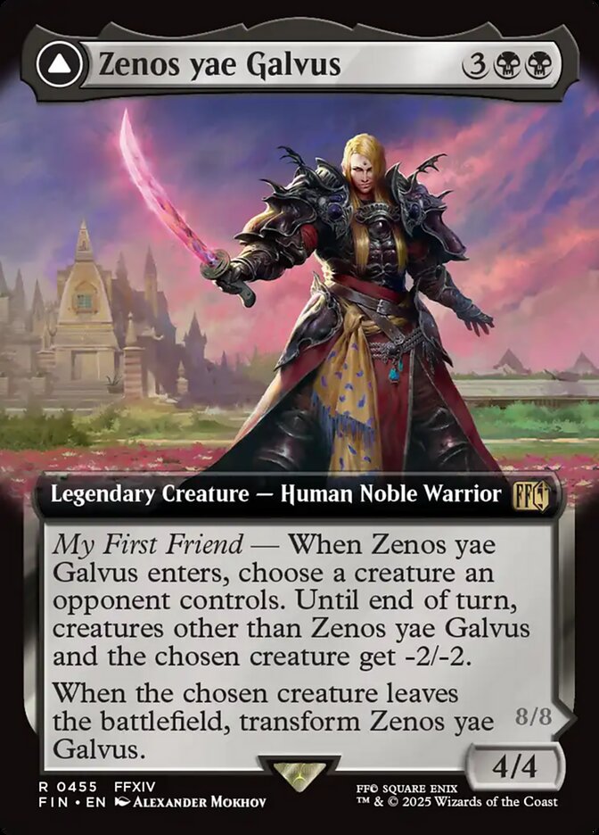 Zenos yae Galvus // Shinryu, Transcendent Rival front