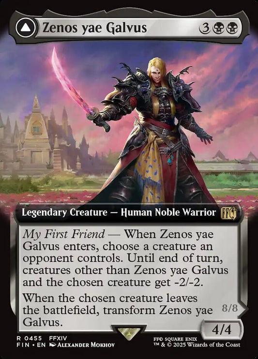Zenos yae Galvus // Shinryu, Transcendent Rival front
