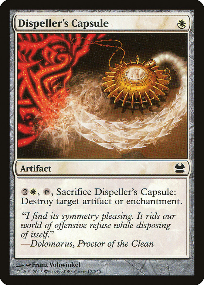 Dispeller's Capsule front