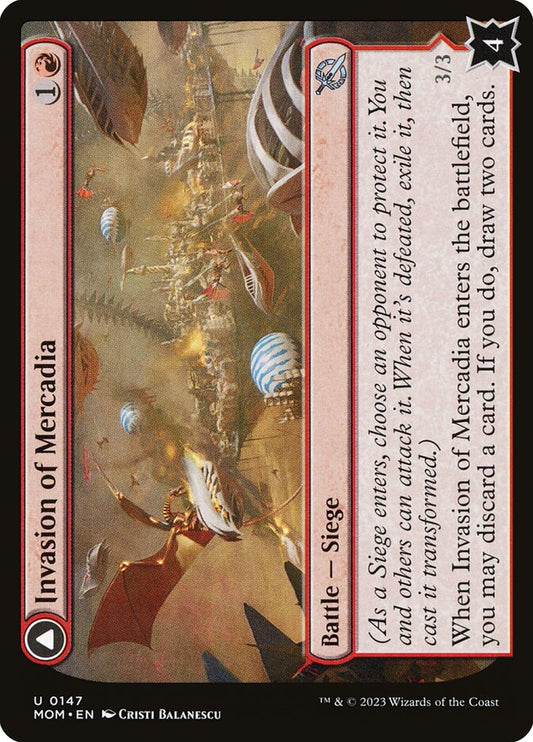 Invasion of Mercadia // Kyren Flamewright front
