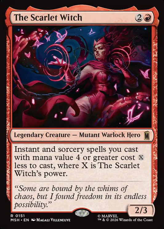 The Scarlet Witch front
