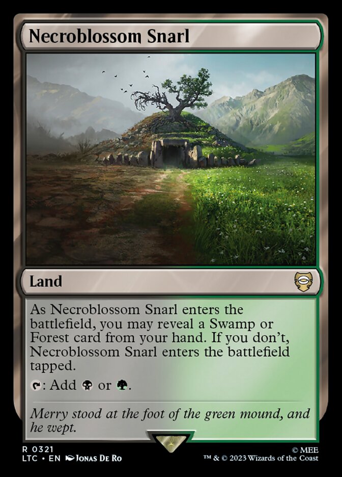 Necroblossom Snarl front