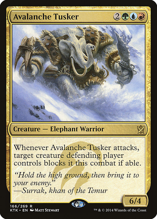 Avalanche Tusker front