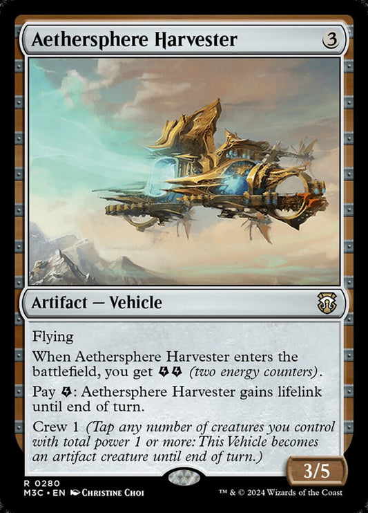 Aethersphere Harvester front