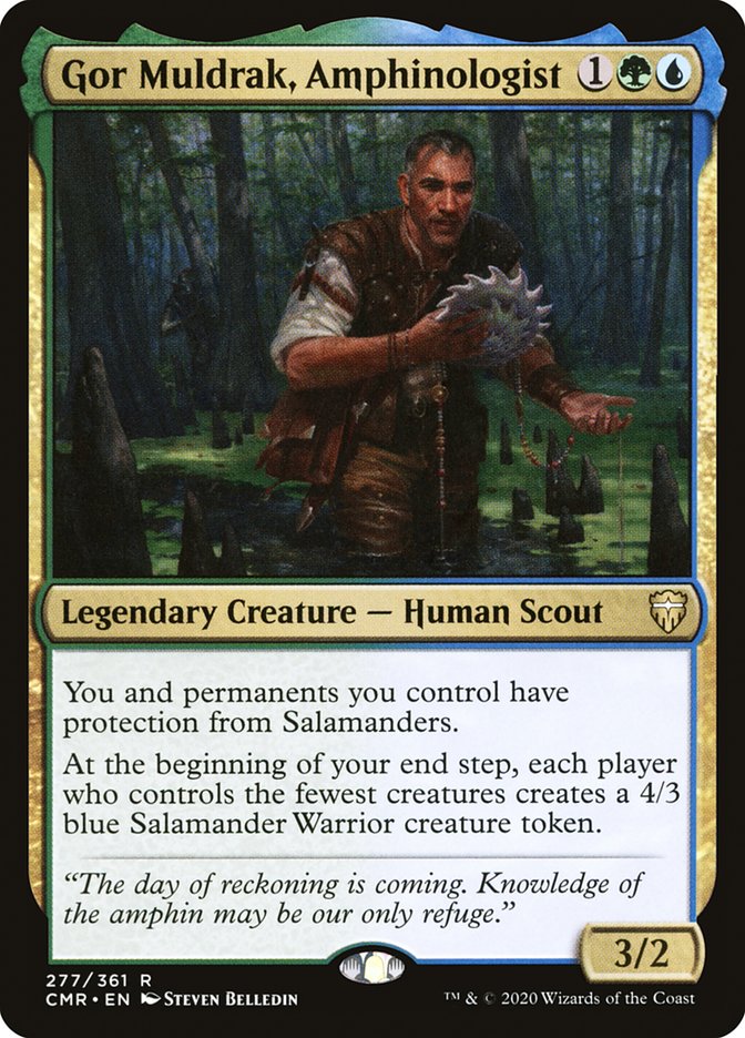 Gor Muldrak, Amphinologist front