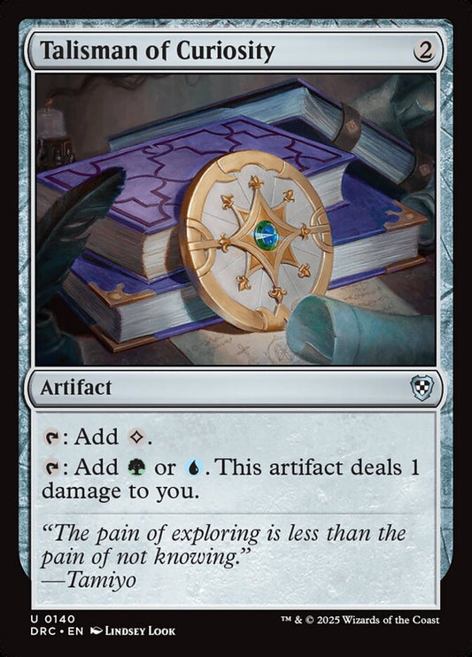 Talisman of Curiosity front