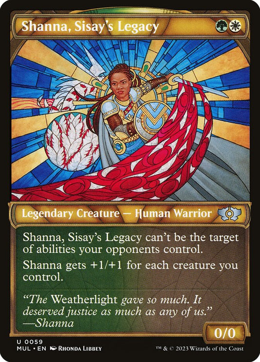 Shanna, Sisay's Legacy front