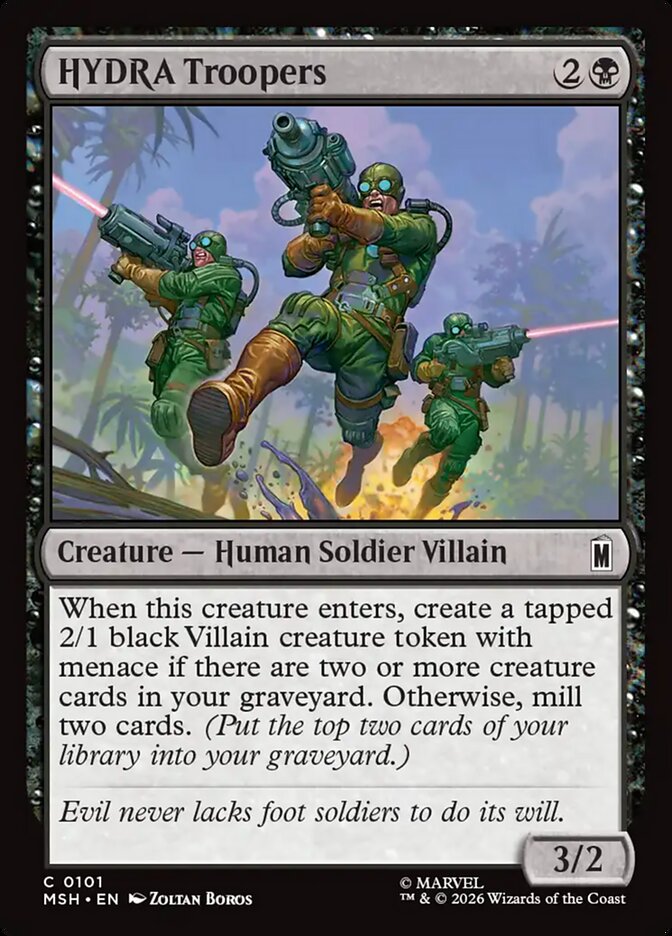 HYDRA Troopers front