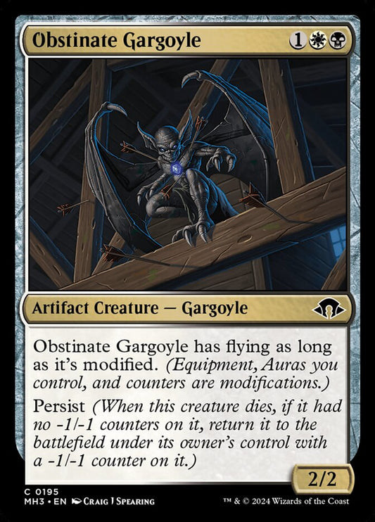 Obstinate Gargoyle front
