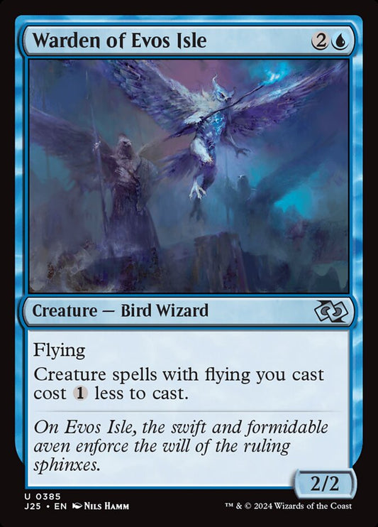 Warden of Evos Isle front