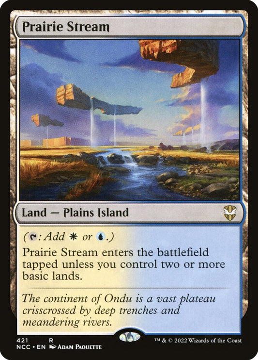 Prairie Stream front