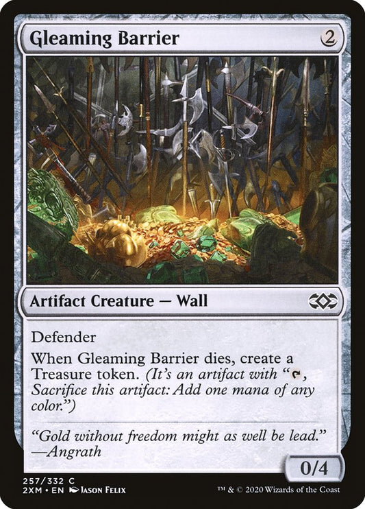 Gleaming Barrier front