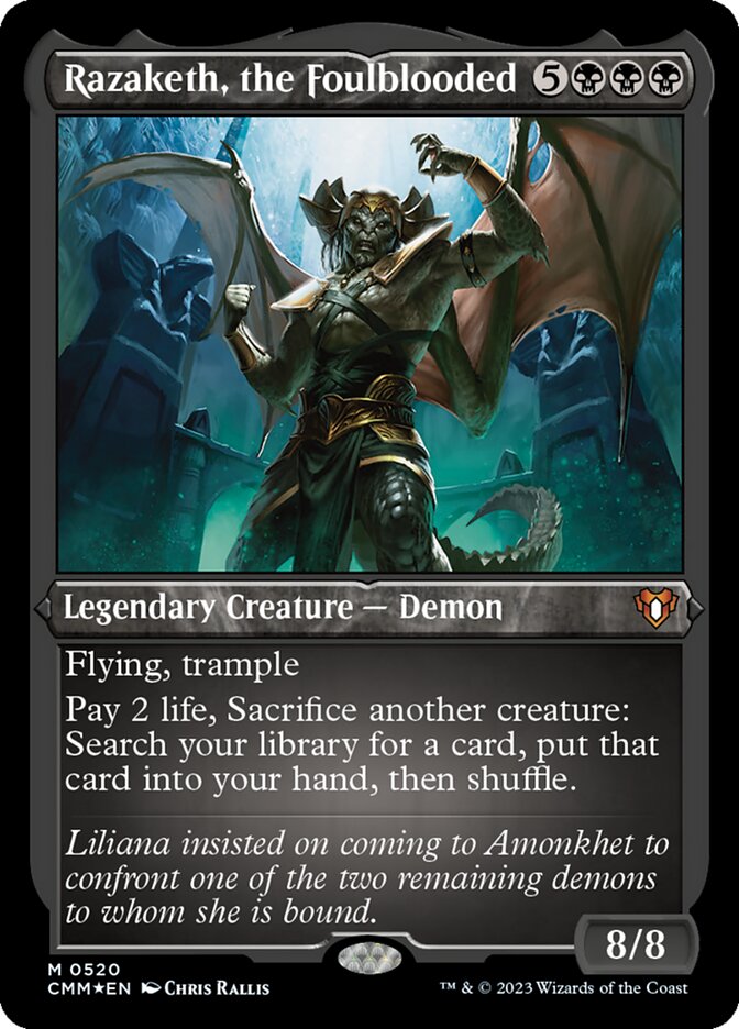 Razaketh, the Foulblooded front