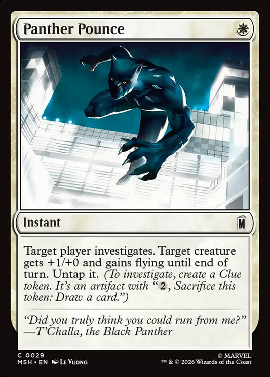 Panther Pounce front