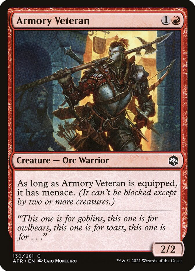 Armory Veteran front