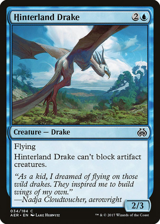 Hinterland Drake front