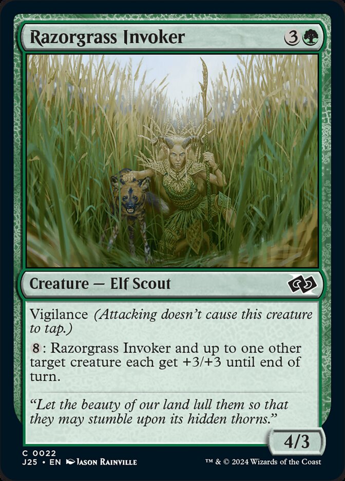 Razorgrass Invoker front