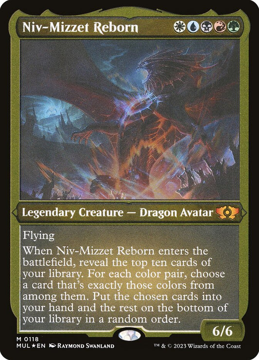 Niv-Mizzet Reborn front
