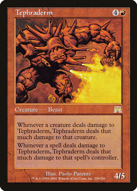 Tephraderm front