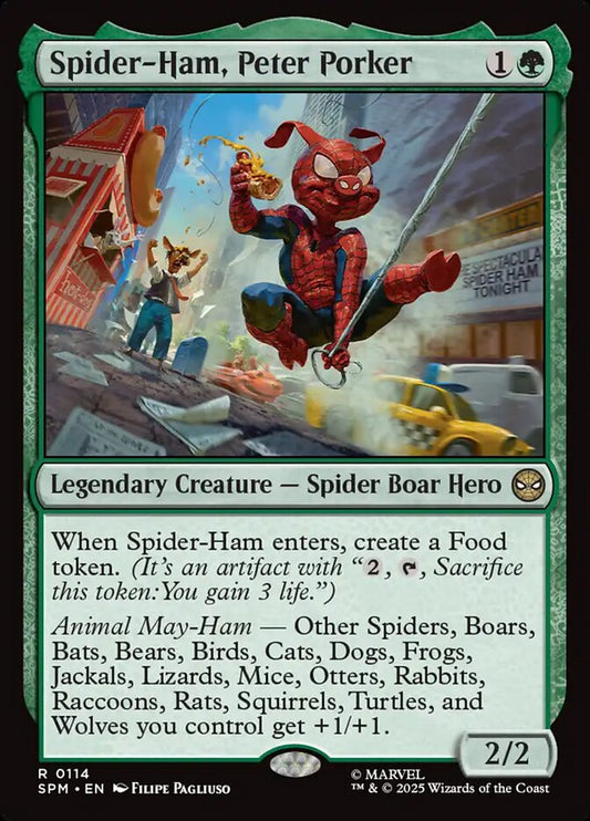 Spider-Ham, Peter Porker front