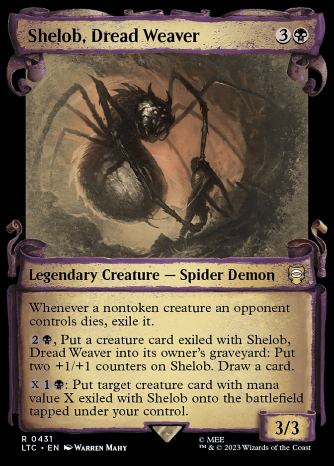 Shelob, Dread Weaver front