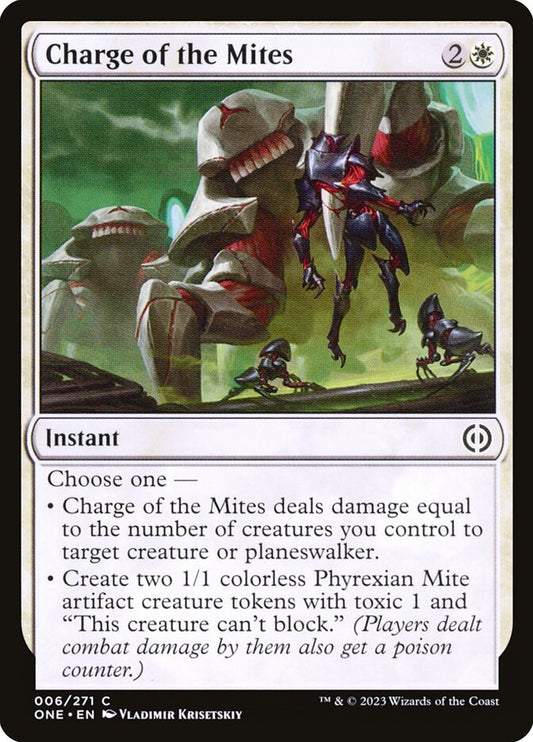 Charge of the Mites front