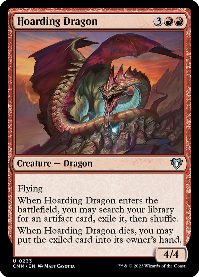 Hoarding Dragon front