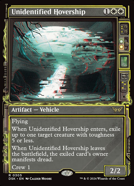 Unidentified Hovership front