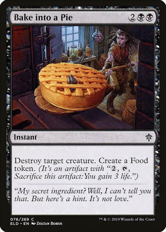 Bake into a Pie front