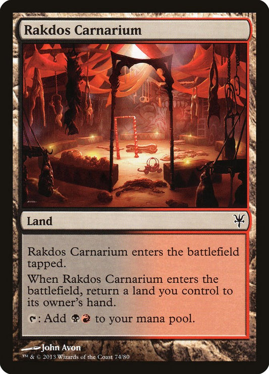 Rakdos Carnarium front