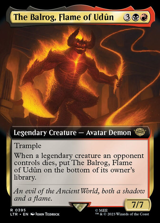 The Balrog, Flame of Udûn front