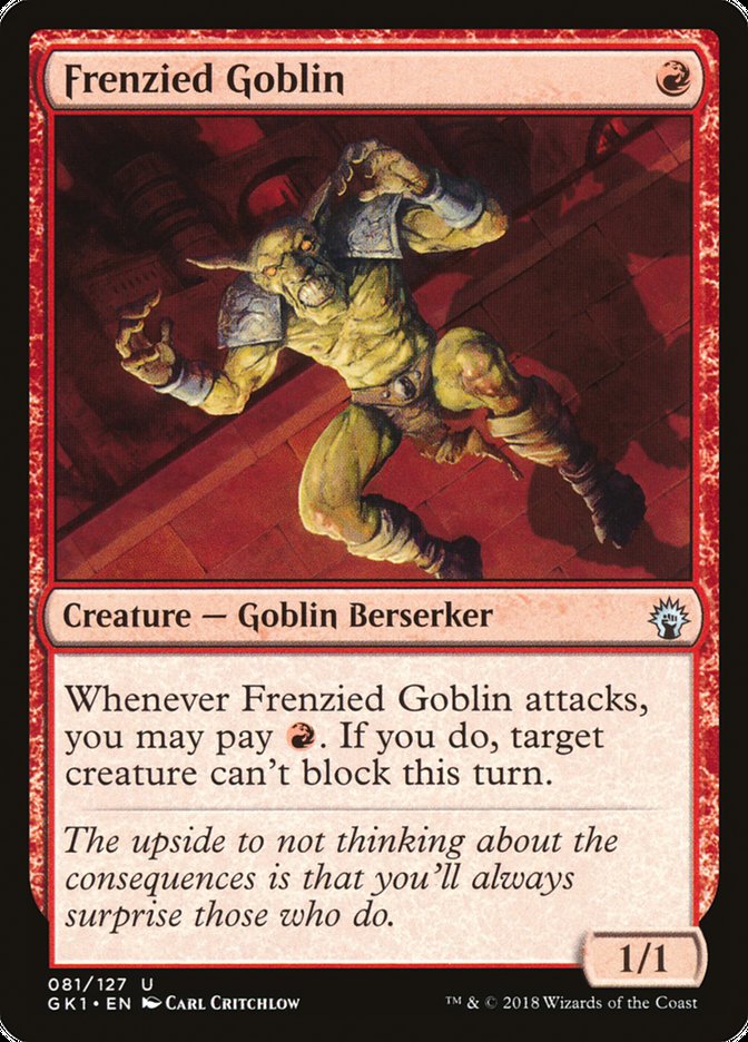 Frenzied Goblin front