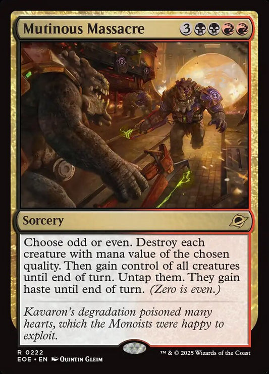 Mutinous Massacre front