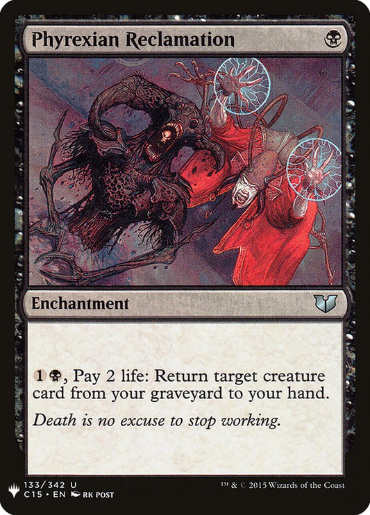 Phyrexian Reclamation front