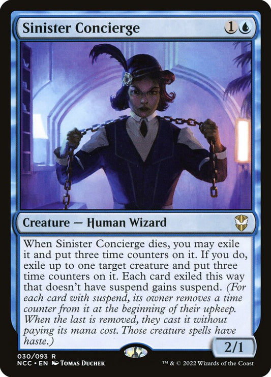 Sinister Concierge front