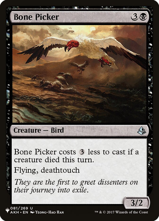 Bone Picker front