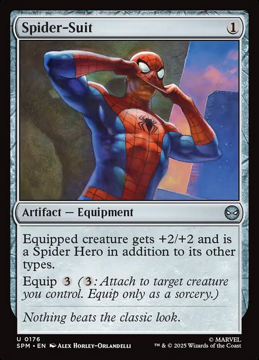 Spider-Suit front